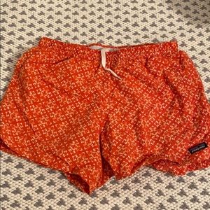 Patterned Patagonia Shorts